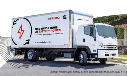 Cummins e Isuzu produzem caminhão elétrico